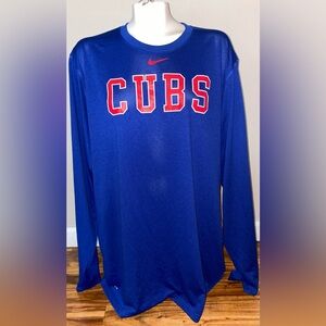 Nike Dri-Fit Cubs Athletic Long Sleeve Shirt